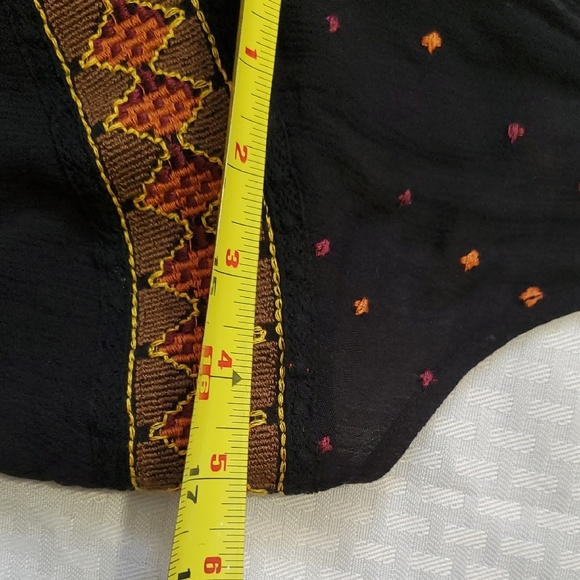 Free People Purple Embellished Tank Top with Tie Front - Picture 14 of 16